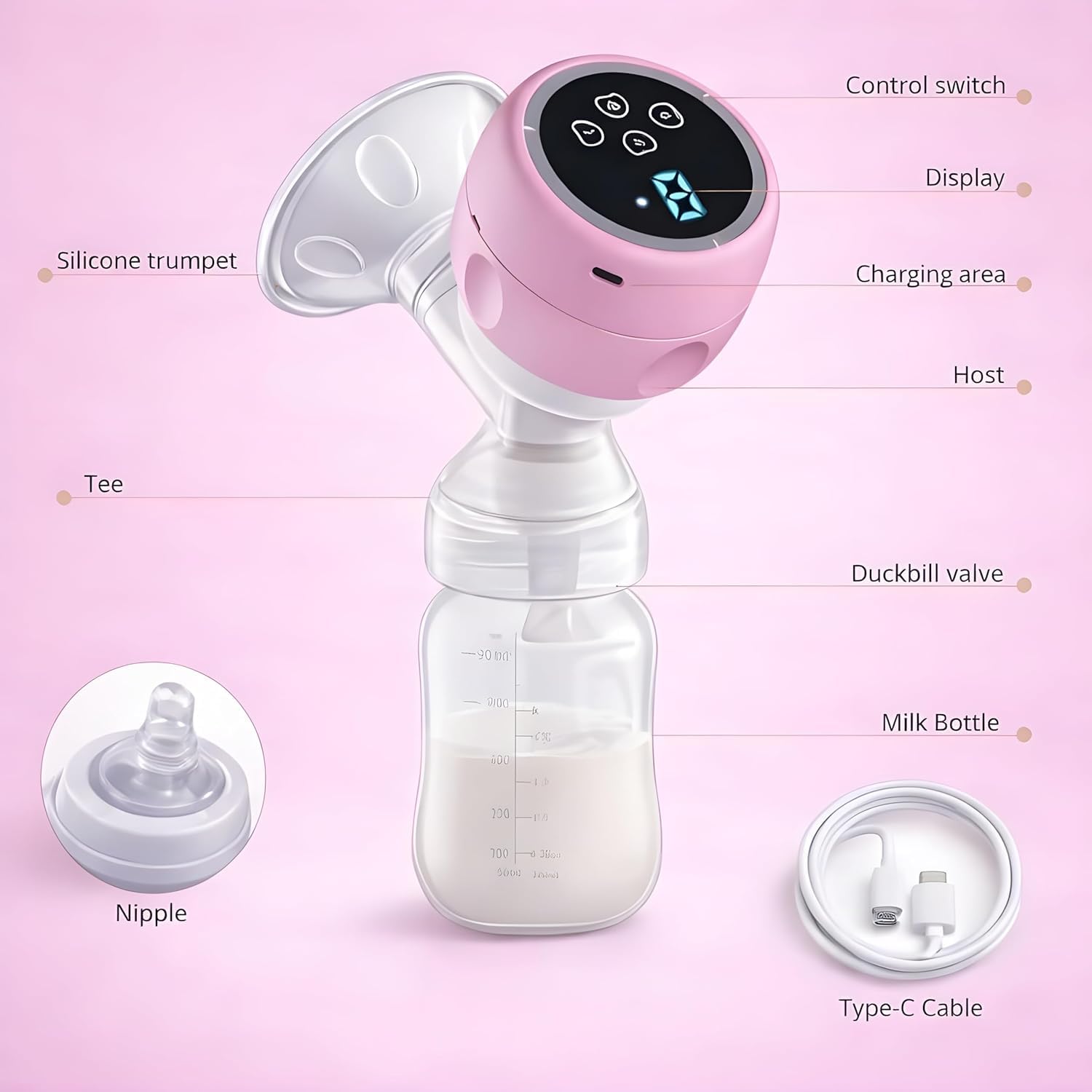 Automatic Electric Breast Pump