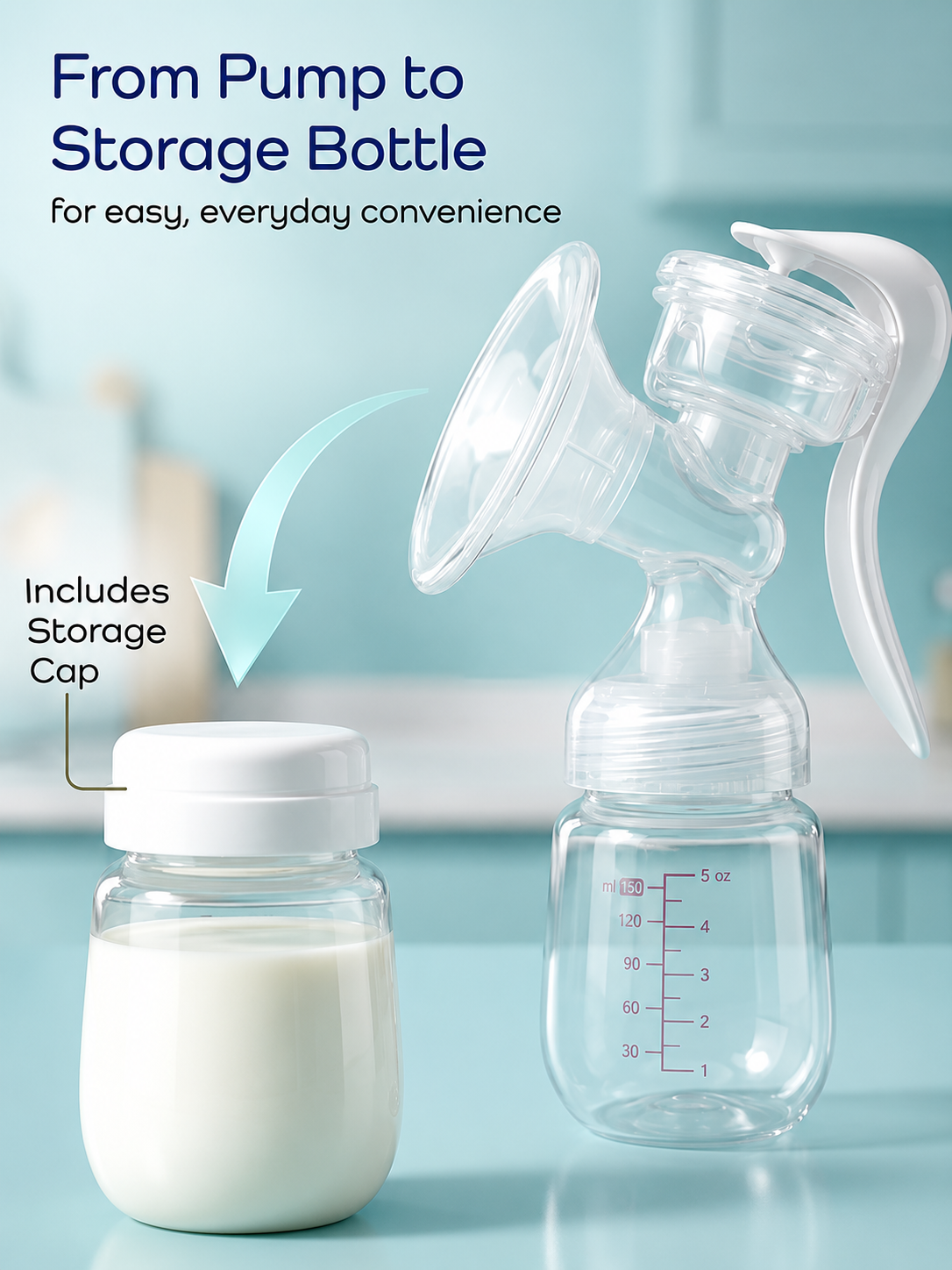 MANUAL BREAST PUMP
