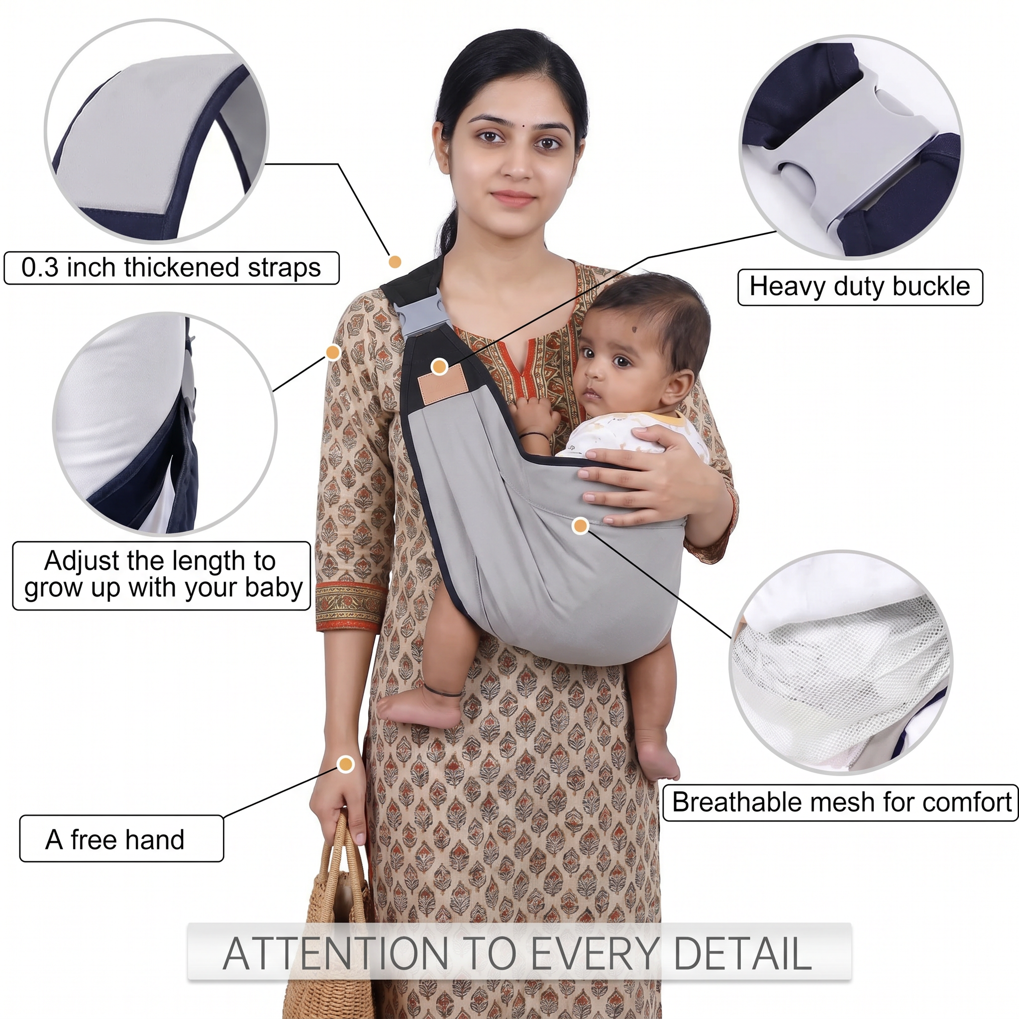 BabyGuard™ - Baby Sling Carrier