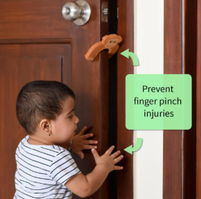 Baby Proofing Edge Guard (16.4 ft) + 8 Pre-Taped Corner Guards – Soft Furniture Safety Cushion Set – Brown